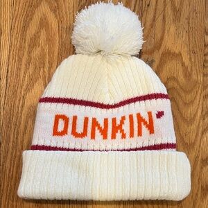 Dunkin’ Donuts Pom Pom Beanie Hat